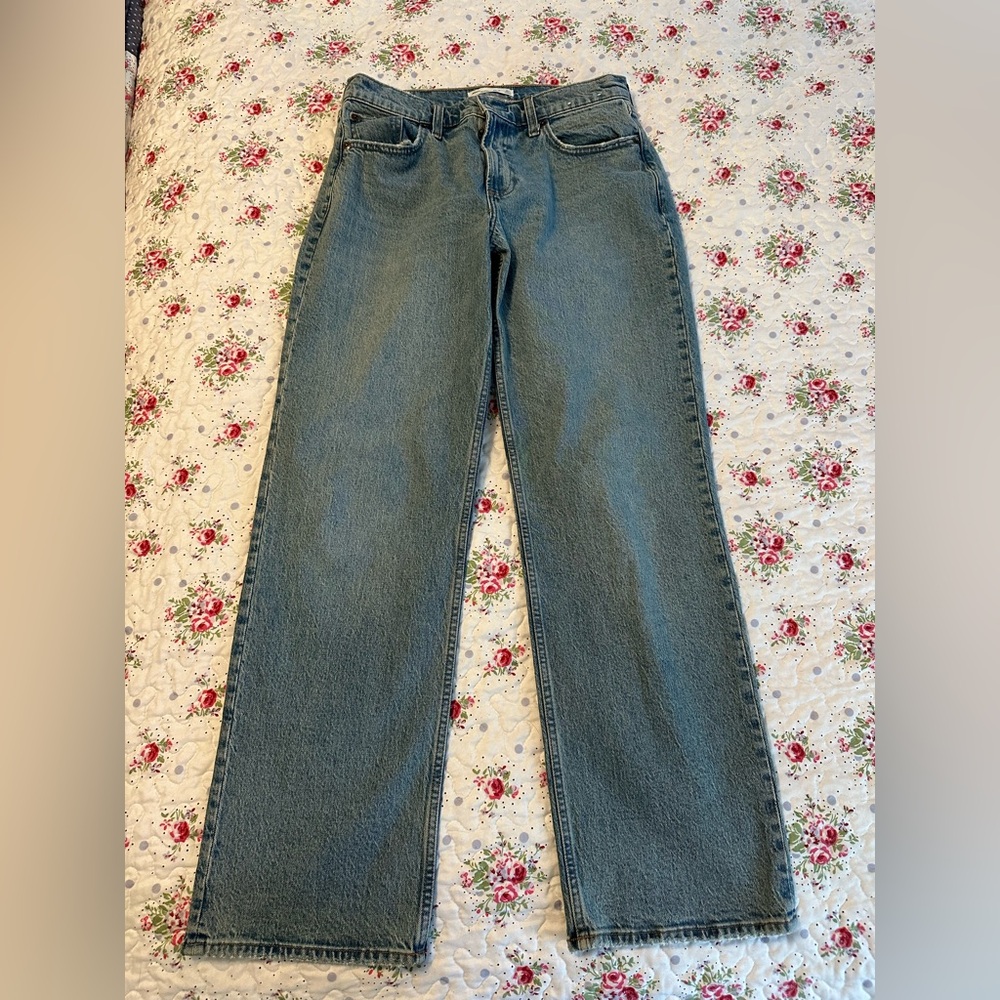 Abercrombie & Fitch The Baggy Low Rise Jeans Size 27R
